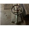 Image 2 : Large Industrial Iron Valve Wheel with Attached Pipe Section