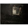 Image 3 : Large Black Painted Wooden Storage Trunk with Metal Hardware