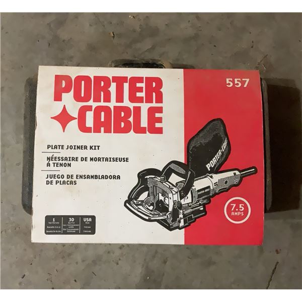 Porter-Cable Model 557 Plate Joiner Kit with Case and Accessories