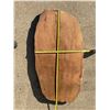 Image 1 : Large Natural Wood Slab, Nearly 20 lbs, Possibly Elm or Oak