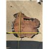 Image 1 : Large Dense Hardwood Live Edge Slab, Approx 40-50 lbs
