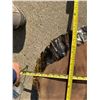 Image 2 : Large Dense Hardwood Live Edge Slab, Approx 40-50 lbs