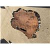Image 3 : Large Dense Hardwood Live Edge Slab, Approx 40-50 lbs