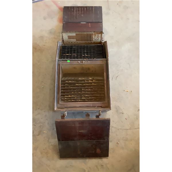 National Cash Register Co. Wood, Metal and Glass Credit File Register, 80+ lbs