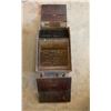 Image 1 : National Cash Register Co. Wood, Metal and Glass Credit File Register, 80+ lbs