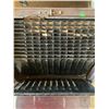 Image 5 : National Cash Register Co. Wood, Metal and Glass Credit File Register, 80+ lbs