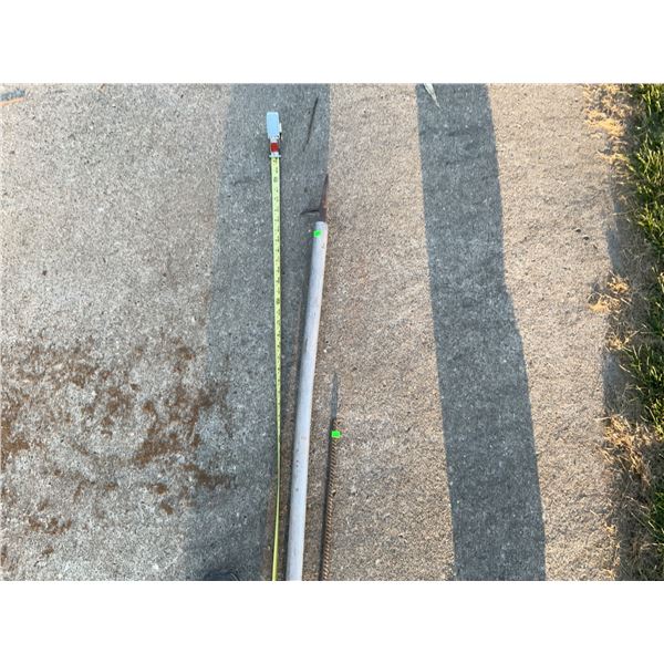 14 Foot Gaff and 12 Foot Rebar
