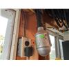 Image 2 : Extension Cords, Electrical Cables, Hose, and Chain Hanging From Wall