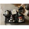 Image 1 : 3 Routers: Black & Decker, Craftsman, Super Router Plus 2 Sears Attachments, Untested