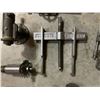 Image 5 : Metal Hand Tools Including Pullers, Pipe Cutter, Drill, Clamps, and Parts