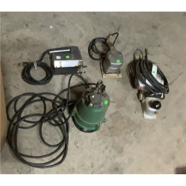 Electric Power Tools and Myers Submersible Sump Pump