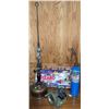 Image 1 : Two Torches, Metal Tool, and Little Wizard Bottle Cutter Assorted Vintage Tools and Accessories