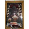 Image 5 : Barware Darts, Fish Bowls, Mini Bottles, Pottery, Vintage Tickets, Budweiser Poker Sign