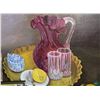 Image 5 : Lot With Still Life Painting, Crafts Book, Plaque, and Fruit Wall Décor