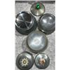 Image 2 : Three Vintage Metal Jewelry Boxes and Music Boxes with Decorative Lids