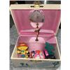 Image 7 : Vintage Metal and Wood Jewellery Boxes with Music Box Mechanisms