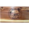 Image 5 : Honderich Cedar Chest with Internal Stamp and Moth Insurance Label