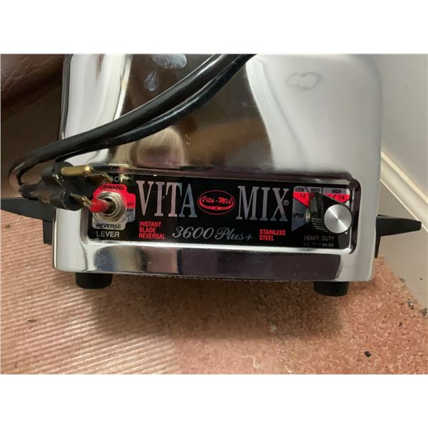 Vita-Mix 3600 Plus Blender, (2) 3 lb Dumbbells, (1) 3.3 lb Dumbbell, Mini Trampoline