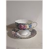 Image 4 : Paragon Spring Melody Bone China Tea Set with Teapot, 3 Cups and 3 Saucers