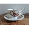 Image 5 : Bone China Teacup and Saucer Sets Royal Albert Adderley England Lot of 6