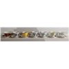 Image 2 : English Bone China Tea Cups and Saucers, 7 Pairs, Mixed Brands