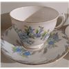 Image 7 : English Bone China Tea Cups and Saucers, 7 Pairs, Mixed Brands
