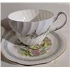 Image 9 : English Bone China Tea Cups and Saucers, 7 Pairs, Mixed Brands
