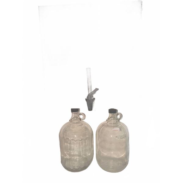 Stainless Steel Water Distiller With Glass Carboys And Manual Pump