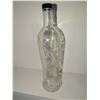 Image 4 : 48 Clear Glass Bottles with Black Caps in Wooden Storage Crates