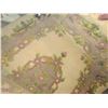 Image 3 : Home Decor Wool Rug with Floral Pattern and Fringe Edges