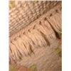 Image 5 : Home Decor Wool Rug with Floral Pattern and Fringe Edges