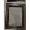 Image 3 : Antique Wooden Picture Frames Including Rectangular and Oval Examples