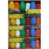 Image 1 : Party Patio Lights with Multicolour Plastic Shades and Electric Cord