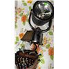 Image 1 : Vintage Handheld Searchlight with Metal Housing and Handle