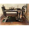 Image 2 : New Williams Treadle Sewing Machine in Oak Cabinet with Drawers