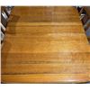 Image 3 : Antique Snail Foot Dining Table with Six Carved Wood Chairs