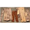 Image 1 : Hardwood Veneer Offcuts — Assorted Species, Longest Pieces Approx 3 Feet
