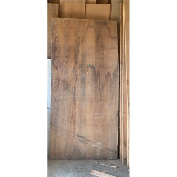 Large Heavy Quarter Sawn Oak Slab Showing Medullary-Ray Fleck, Approx 85x42x2.75 Inches