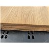 Image 2 : Bundle of 15 Flatsawn Oak Veneer Sheets, Approx. 29x15 Inches Each