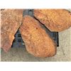 Image 11 : 12 Redwood Burl Veneer Sheets, Including 3 Matched Pieces, Figured Wood Grain