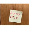 Image 8 : 18 Wood Veneer Sheets in Four Types and Sizes