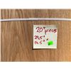Image 2 : Bundle of 20+ Rift-Sawn or Quartersawn Oak or Ash Veneer Sheets, 29.5" x 14.5"