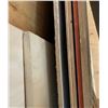 Image 9 : Plywood and MDF Lot Including Full and Miscellaneous Sheets Up to 8 Foot Tall, 20+ Pieces