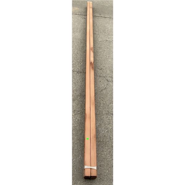 Bundle of 1.5 x 0.75 x 9 Foot Cherry Wood Boards, 10 Boards Per Bundle