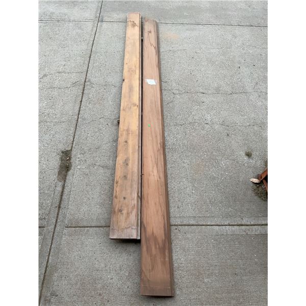 23 Tongue and Groove Fencing or Siding Boards, Various Lengths, Minimum 6 Ft Each