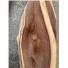 Image 2 : Yew Wood Pieces, One Rough, One Carved, Each Over 66 Inches Long