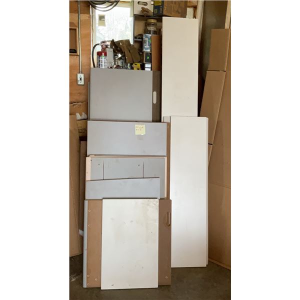 Recycled Medium Density Fibreboard (MDF) Panels and Pieces