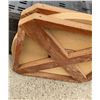 Image 3 : Spool of 1 Inch Woodgrain Edging Laminate in 14 Inch Homemade Wood Frame