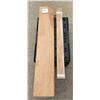 Image 1 : Four Cherry Wood Boards, 1 Inch Thick, Various Widths and Lengths