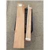 Image 5 : Four Cherry Wood Boards, 1 Inch Thick, Various Widths and Lengths